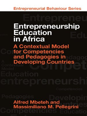 cover image of Entrepreneurship Education in Africa